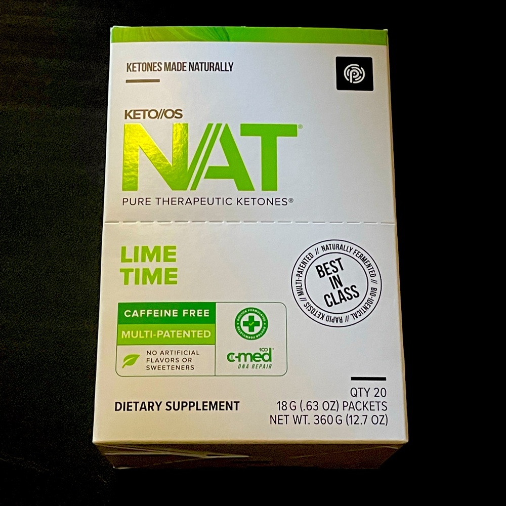 Prüvit Keto OS Lime Time Ketones (caffeine free)